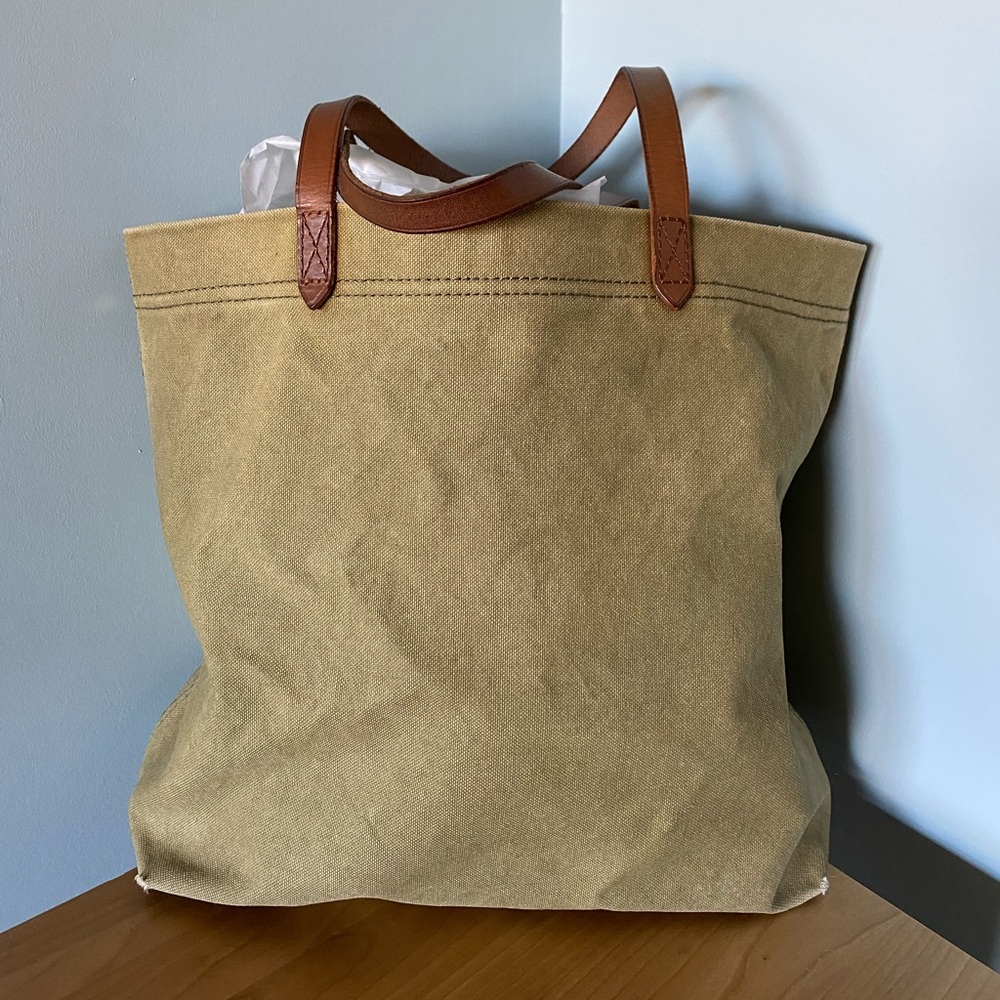 Madewell Canvas Transport tote